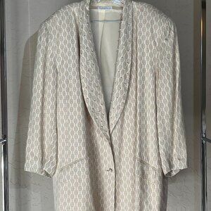Elisabeth Liz Claiborne Women's Patterned Jacket